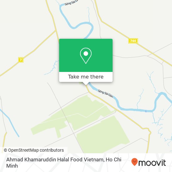Ahmad Khamaruddin Halal Food Vietnam map