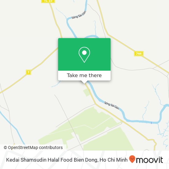 Kedai Shamsudin Halal Food Bien Dong map