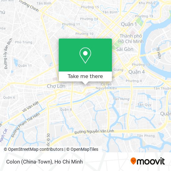 Colon (China-Town) map