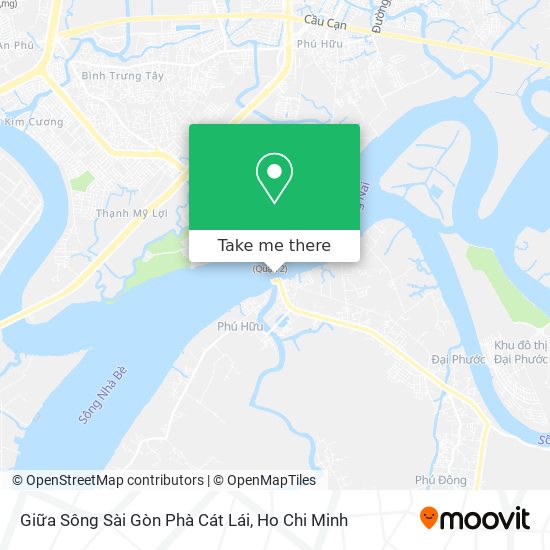 Giữa Sông Sài Gòn Phà Cát Lái map
