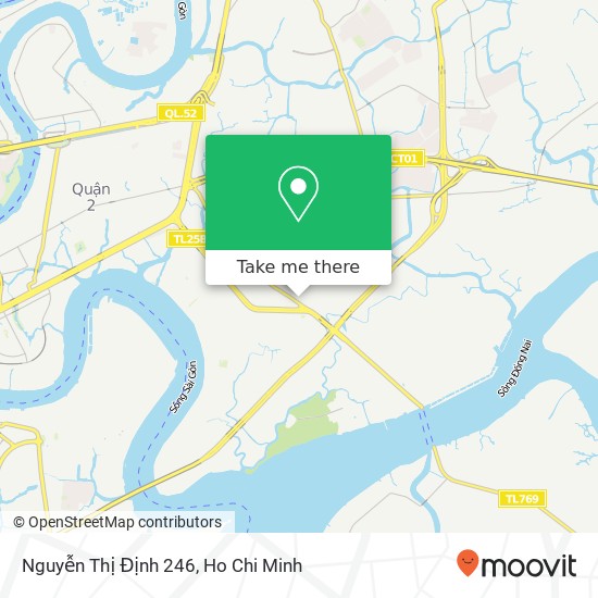 Nguyễn Thị Định 246 map