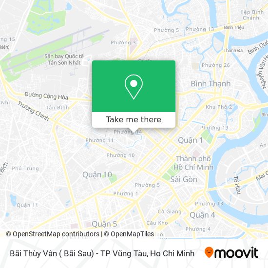 Bãi Thùy Vân ( Bãi Sau) - TP Vũng Tàu map