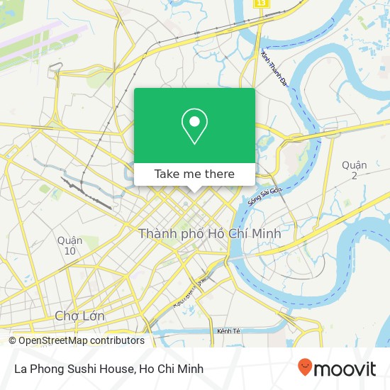 La Phong Sushi House map