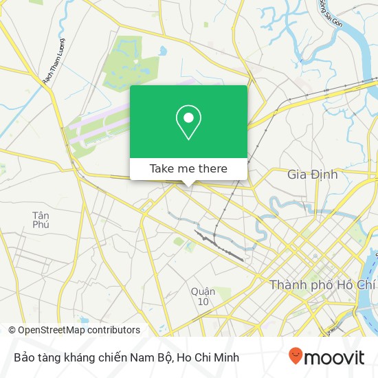 Bảo tàng kháng chiến Nam Bộ map