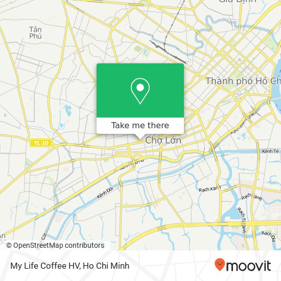 My Life Coffee HV map