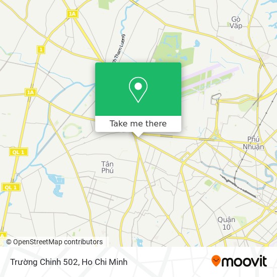 Trường Chinh 502 map