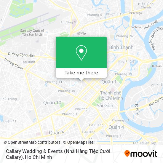 Callary Wedding & Events (Nhà Hàng Tiệc Cưới Callary) map