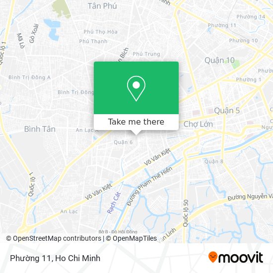 Phường 11 map