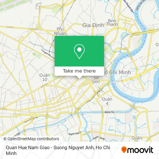 Quan Hue Nam Giao - Suong Nguyet Anh map