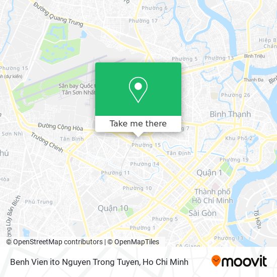 Benh Vien ito Nguyen Trong Tuyen map
