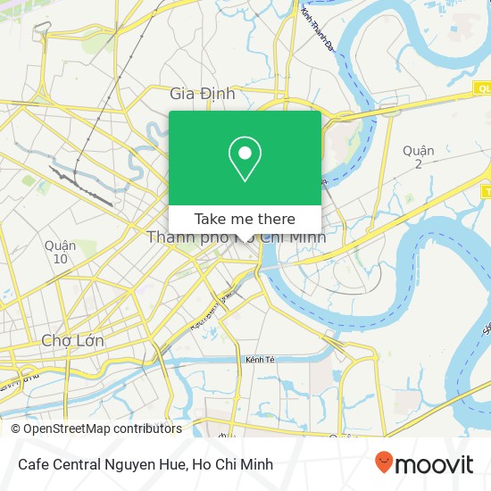 Cafe Central Nguyen Hue map