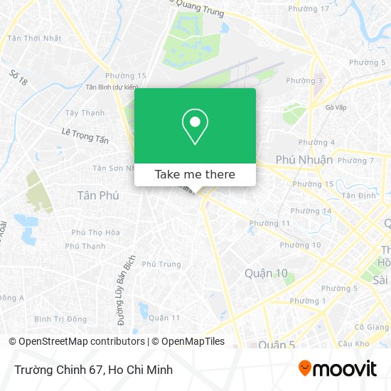 Trường Chinh 67 map