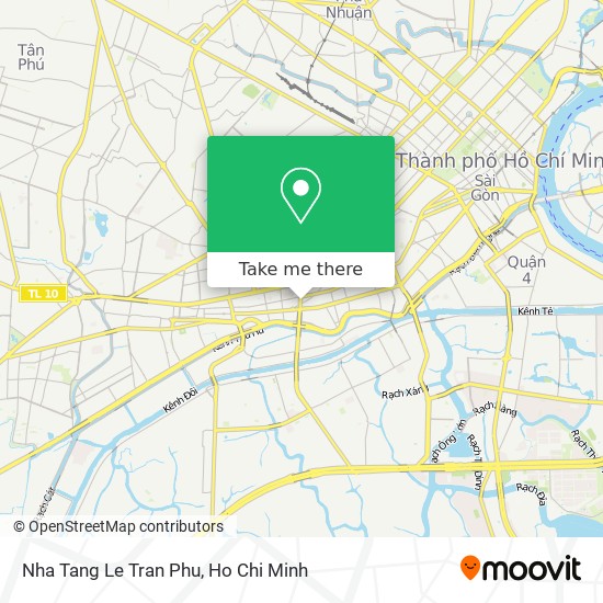 Nha Tang Le Tran Phu map