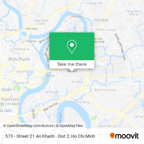 573 - Street 21 An Khanh - Dist 2 map