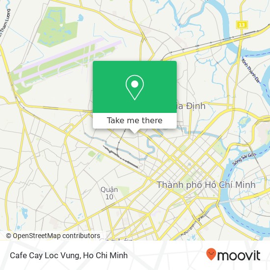 Cafe Cay Loc Vung map