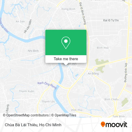 Chùa Bà Lái Thiêu map