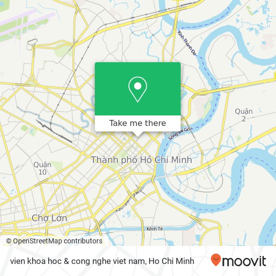 vien khoa hoc & cong nghe viet nam map