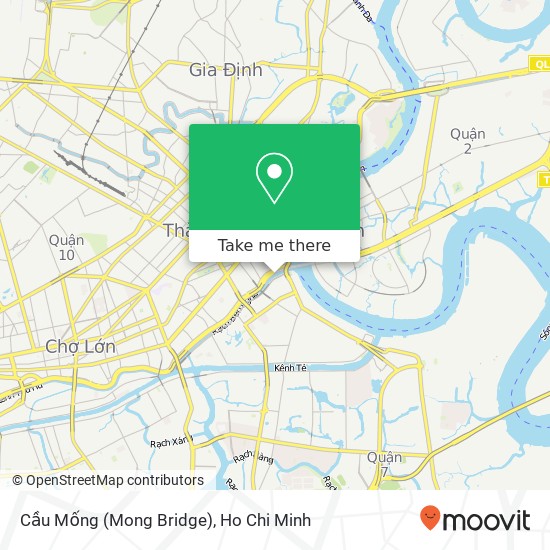 Cầu Mống (Mong Bridge) map