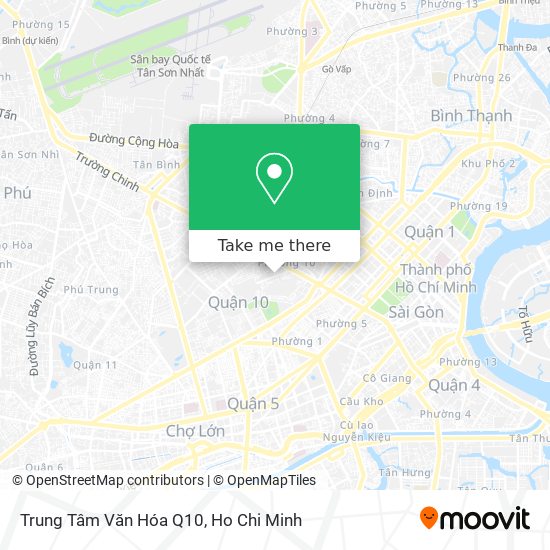 Trung Tâm Văn Hóa Q10 map