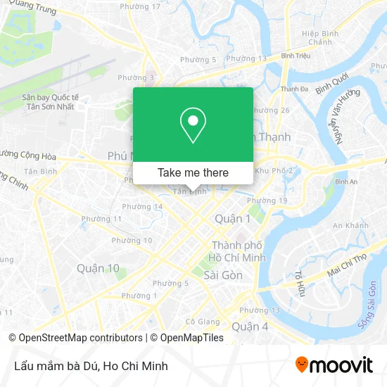 Lẩu mắm bà Dú map