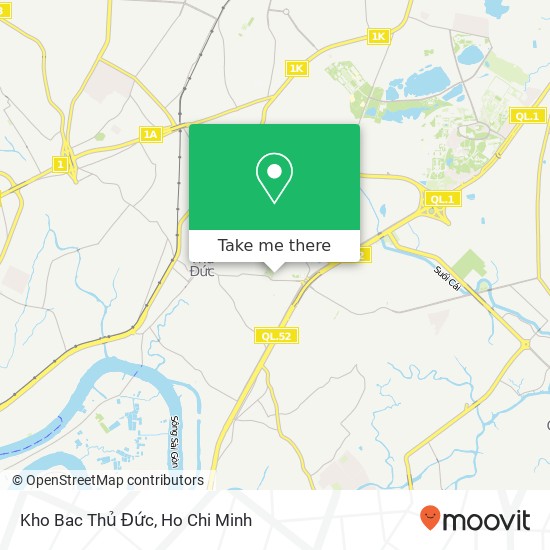 Kho Bac Thủ Đức map