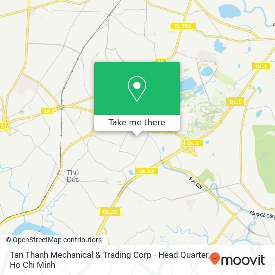Tan Thanh Mechanical & Trading Corp - Head Quarter map