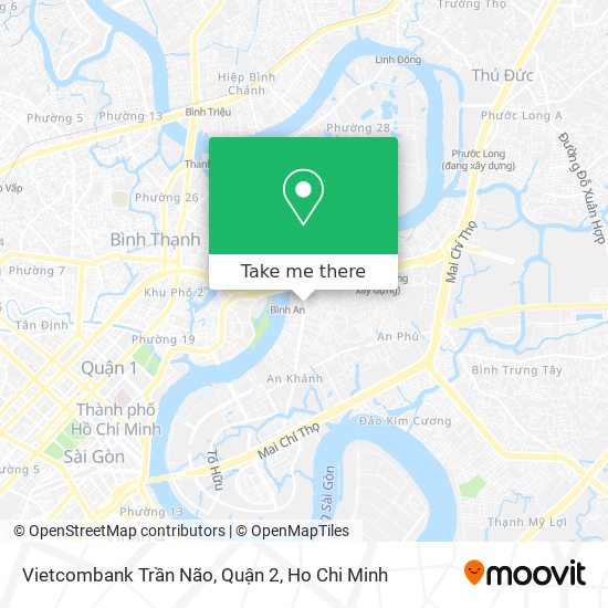 Vietcombank Trần Não, Quận 2 map