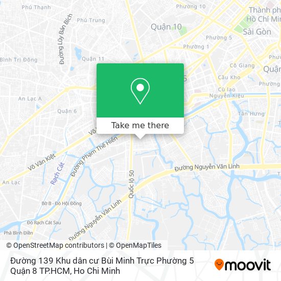 Đường 139 Khu dân cư Bùi Minh Trực Phường 5 Quận 8 TP.HCM map