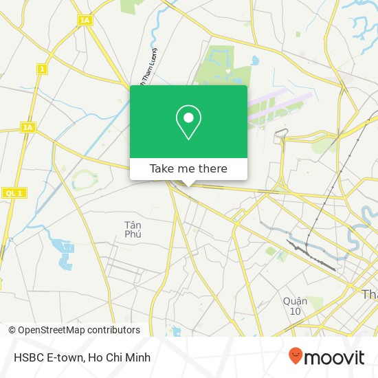 HSBC E-town map