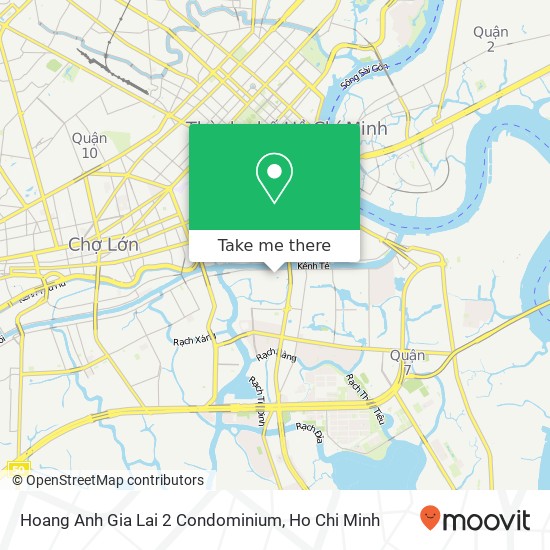 Hoang Anh Gia Lai 2 Condominium map