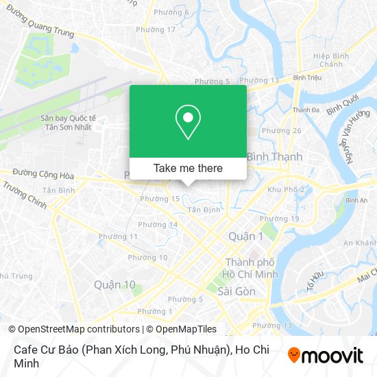 Cafe Cư Bảo (Phan Xích Long, Phú Nhuận) map