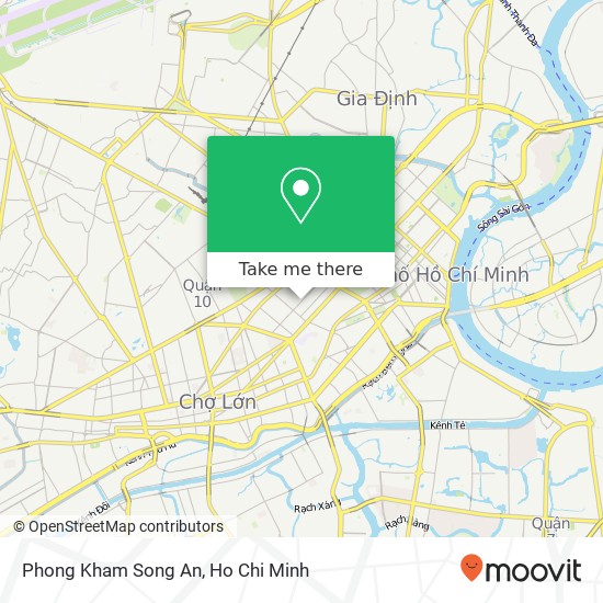 Phong Kham Song An map