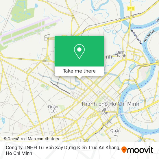 Công ty TNHH Tư Vấn Xây Dựng Kiến Trúc An Khang map