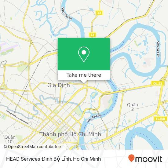 HEAD Services Đinh Bộ Lĩnh map