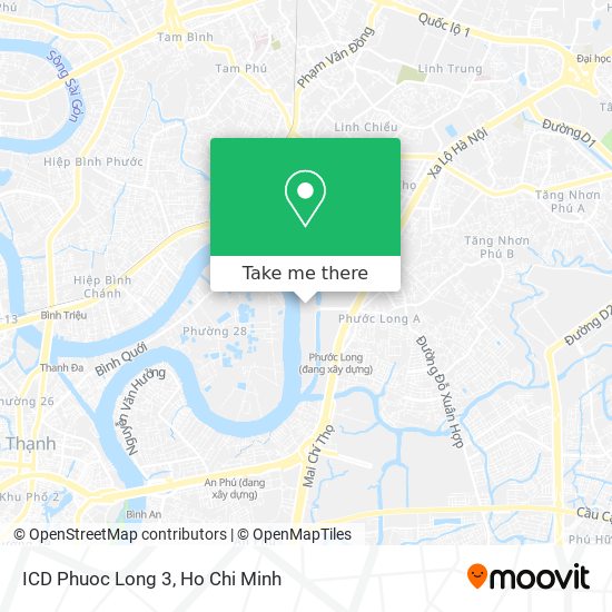 ICD Phuoc Long 3 map