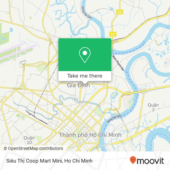 Siêu Thị Coop Mart Mini map