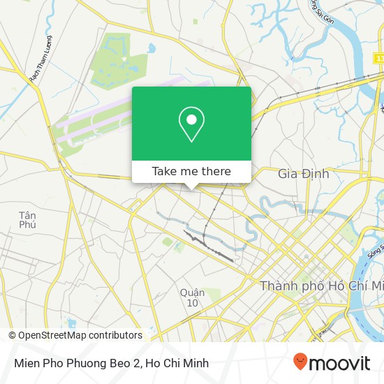 Mien Pho Phuong Beo 2 map