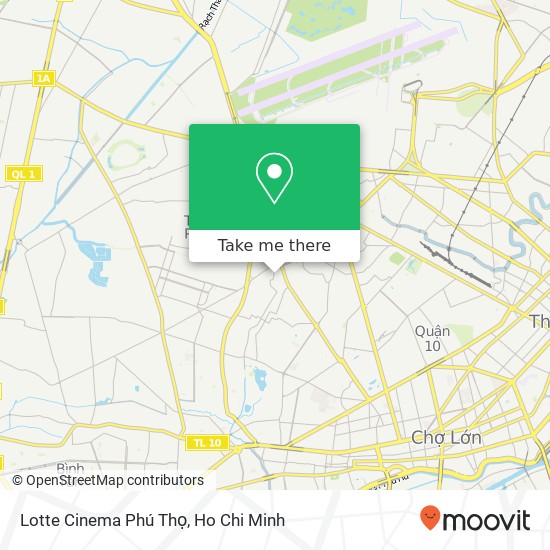 Lotte Cinema Phú Thọ map