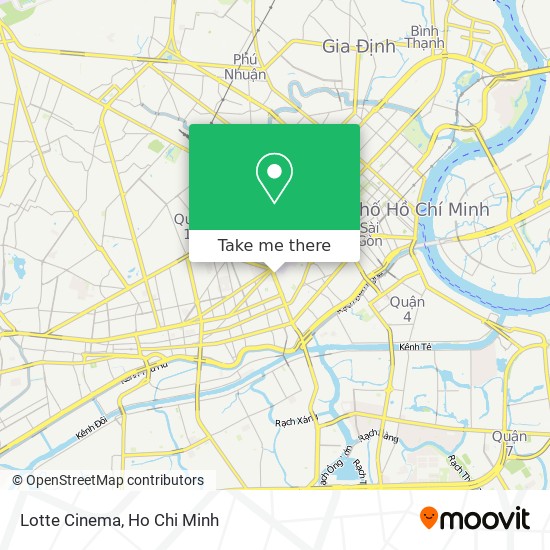 Lotte Cinema map