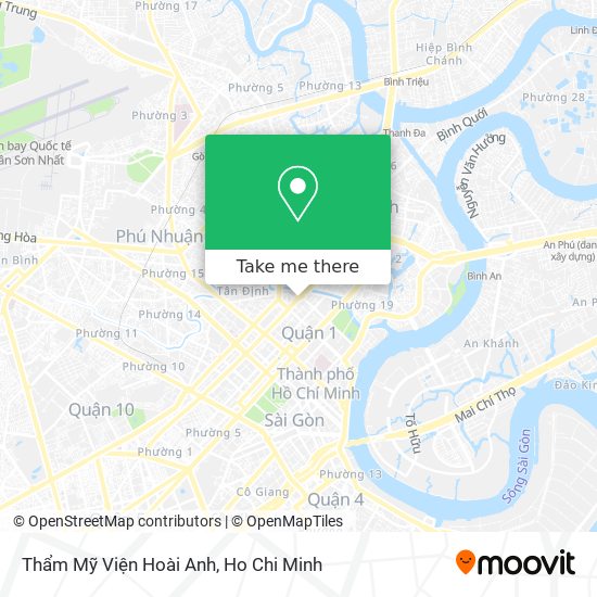 Thẩm Mỹ Viện Hoài Anh map