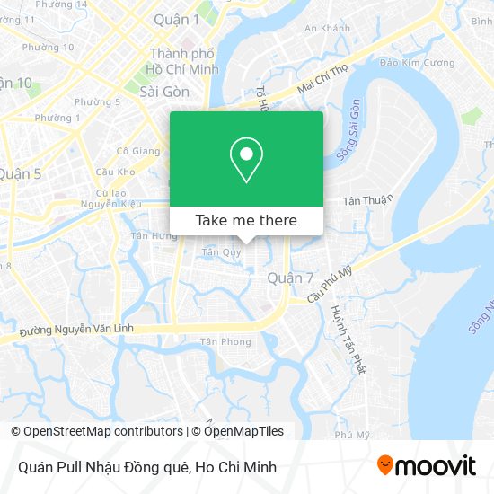 Quán Pull Nhậu Đồng quê map