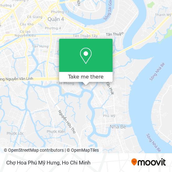 Chợ Hoa Phú Mỹ Hưng map