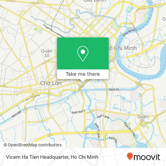 Vicem Ha Tien Headquarter map
