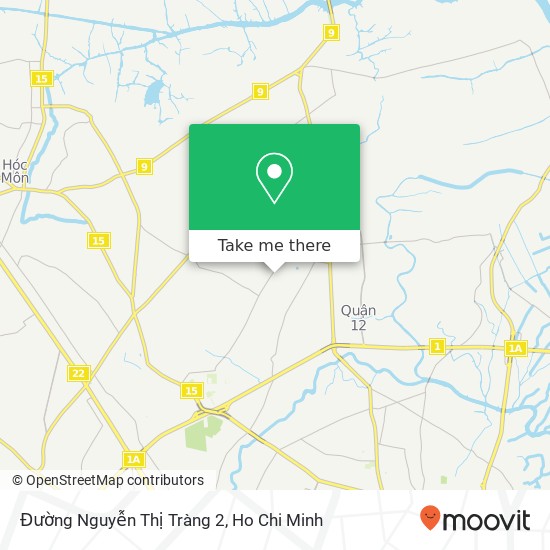 Đường Nguyễn Thị Tràng 2 map