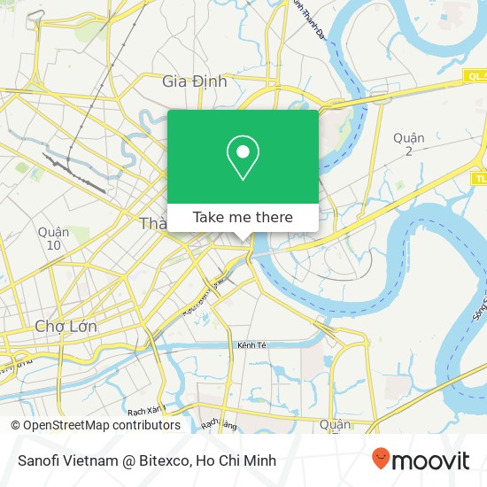 Sanofi Vietnam @ Bitexco map