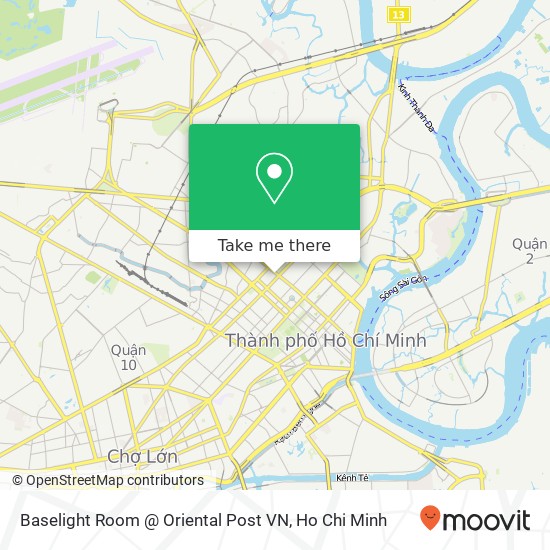 Baselight Room @ Oriental Post VN map