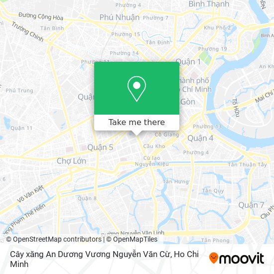 Cây xăng An Dương Vương Nguyễn Văn Cừ map