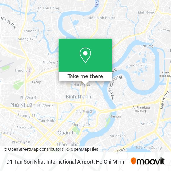 D1 Tan Son Nhat International Airport map