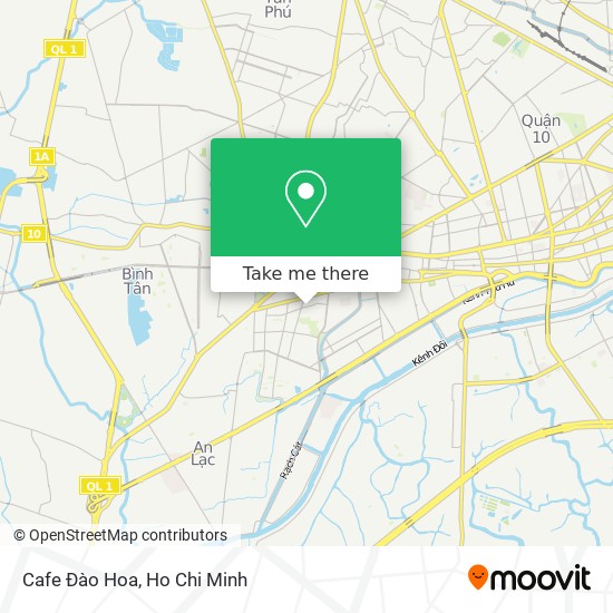 Cafe Đào Hoa map