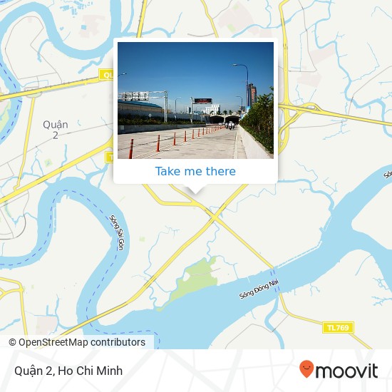 Quận 2 map